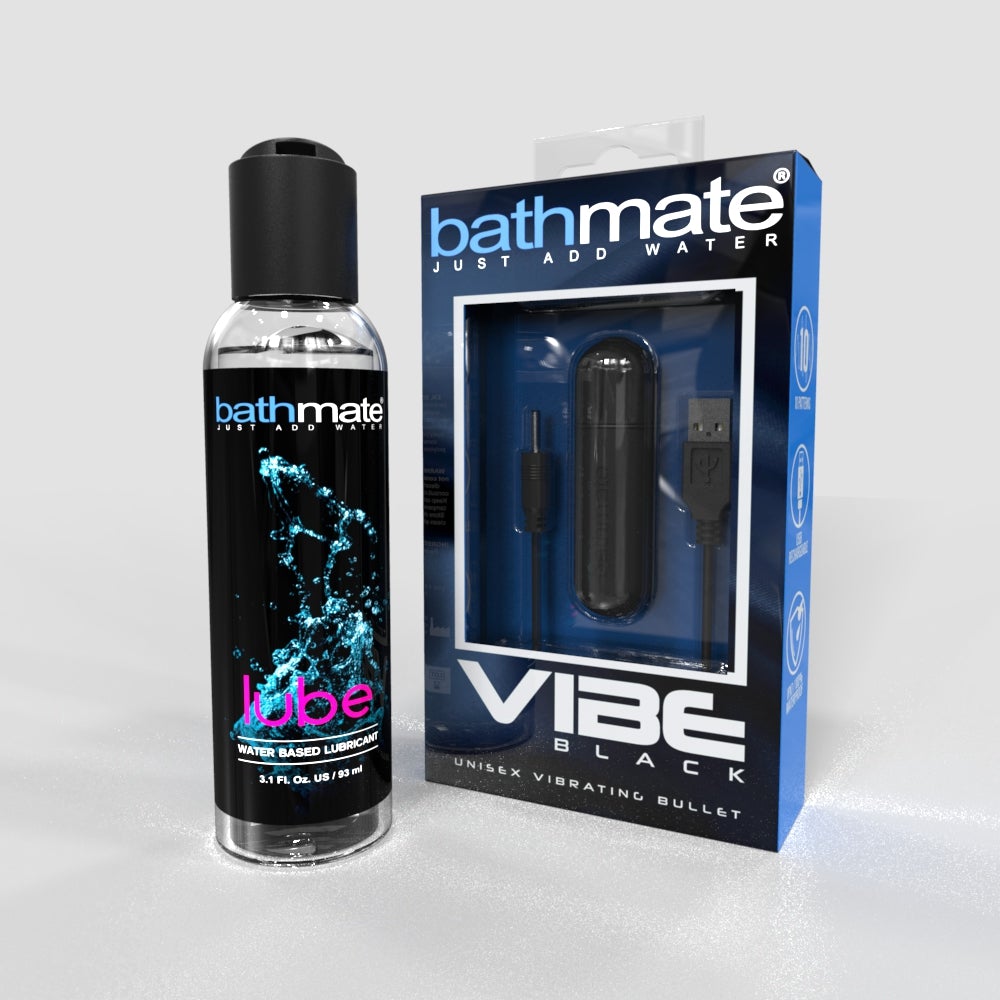 Vibe Bullet Vibrator & Pleasure Lube Bundle Bathmate Hydromax Bathmate Direct 